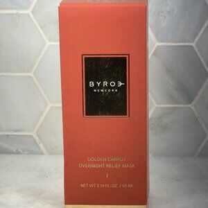 BYROE Golden Carrot Relief Mask | Overnight Facial Mask with Vegan Collagen